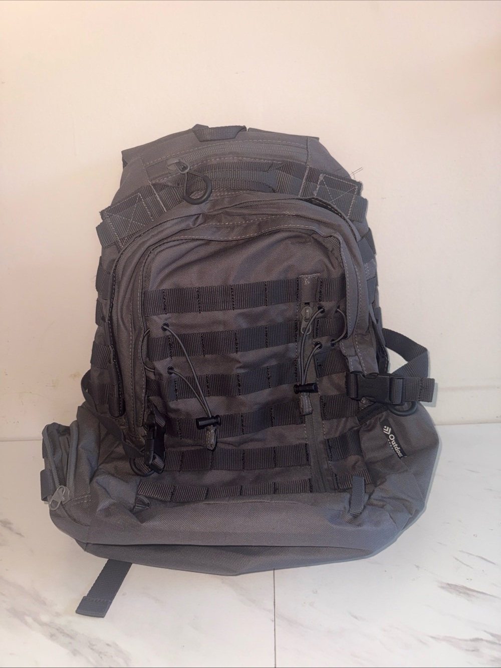 Outdoor Life Tactical Backpack - Charcoal Gray